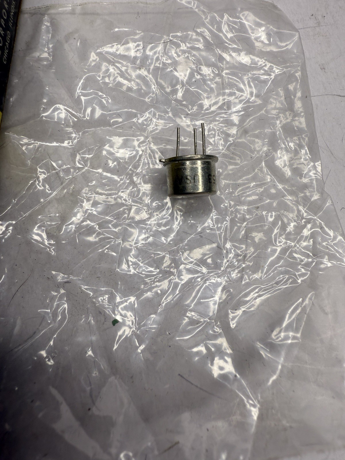Zenith 6553 121-397 Transistor NOS Vintage Metal Can TO-Style USA