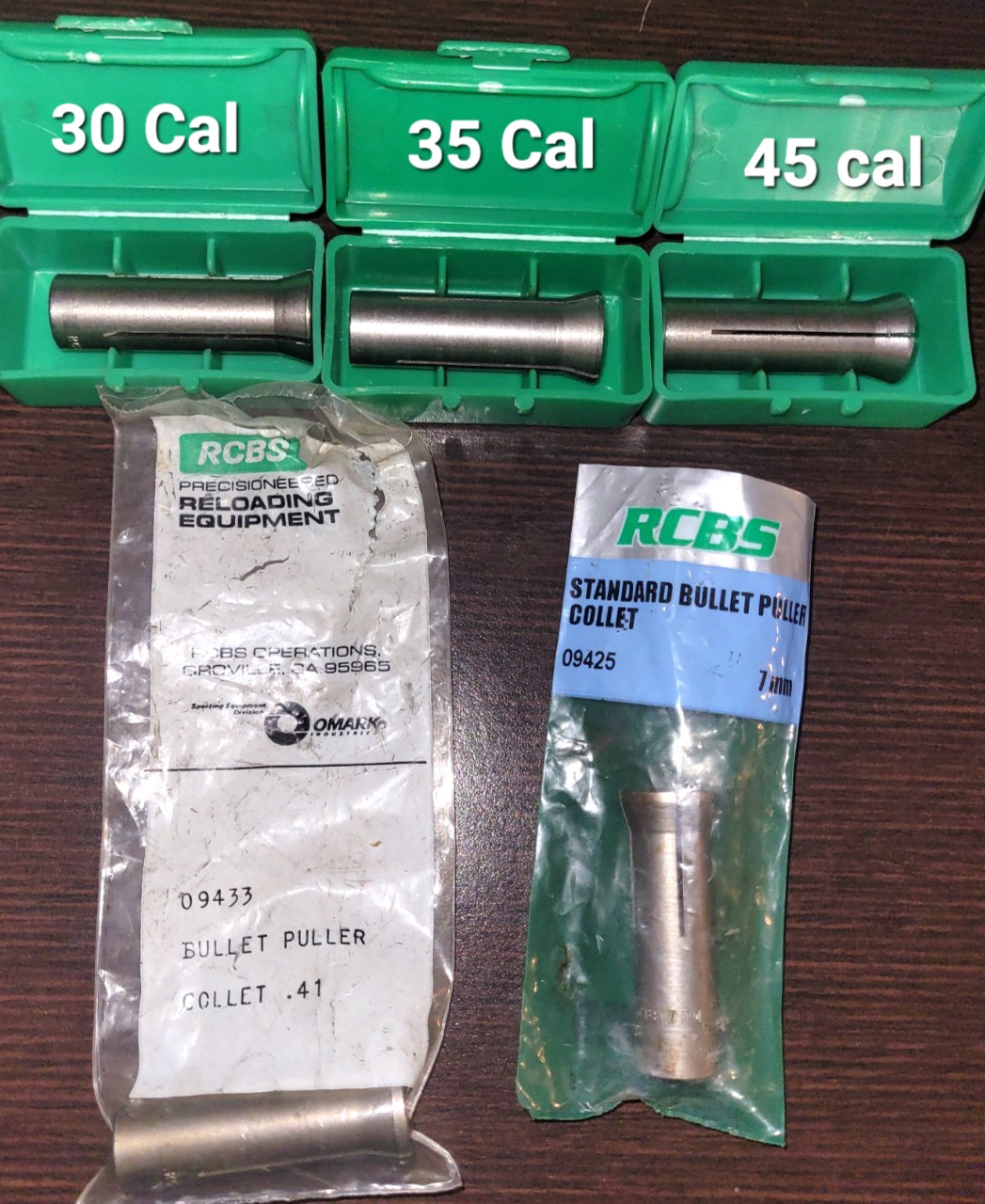RCBS Standard Bullet Puller Collet *YOU PICK* Multiple Sizes