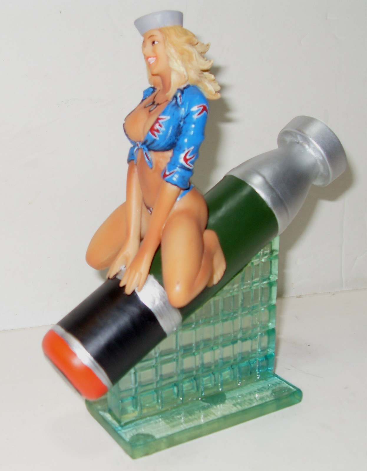Vision Strike Ware Navy VERY Sexy Girl on Missile/ Bomb 7941 NEW no box