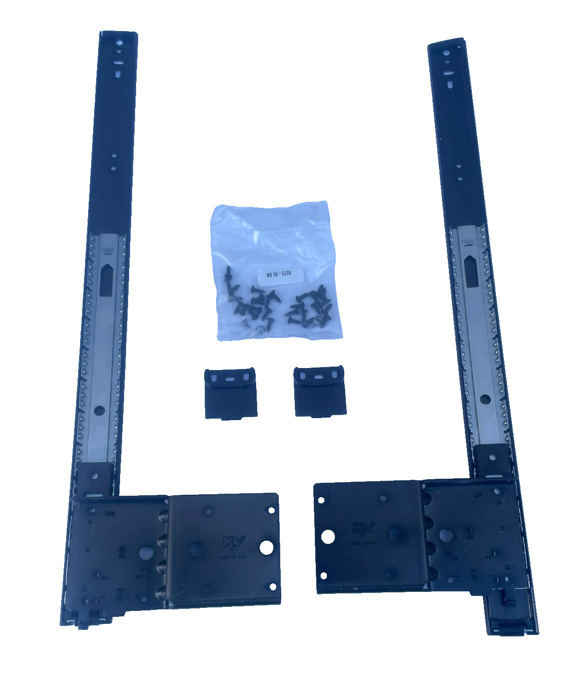 Knape and Vogt 8070EZ Inset Pocket and Flipper Dorr Slider 20" Length, USA