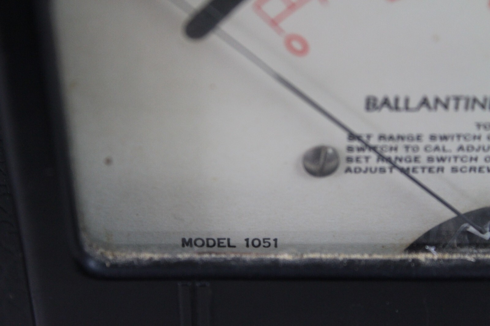 Vintage True Root Mean Square Ballantine Laboratories Voltmeter Model 320 Rare