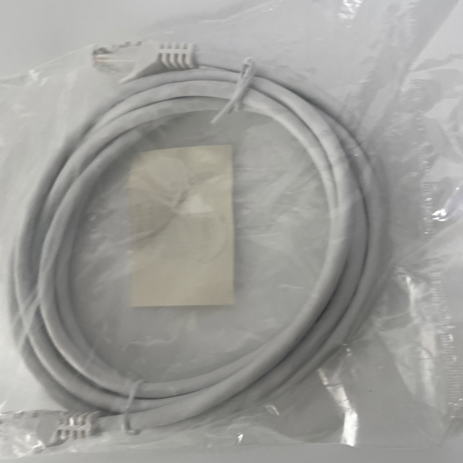 Cat6 Patch Cable White 7 ft Length New