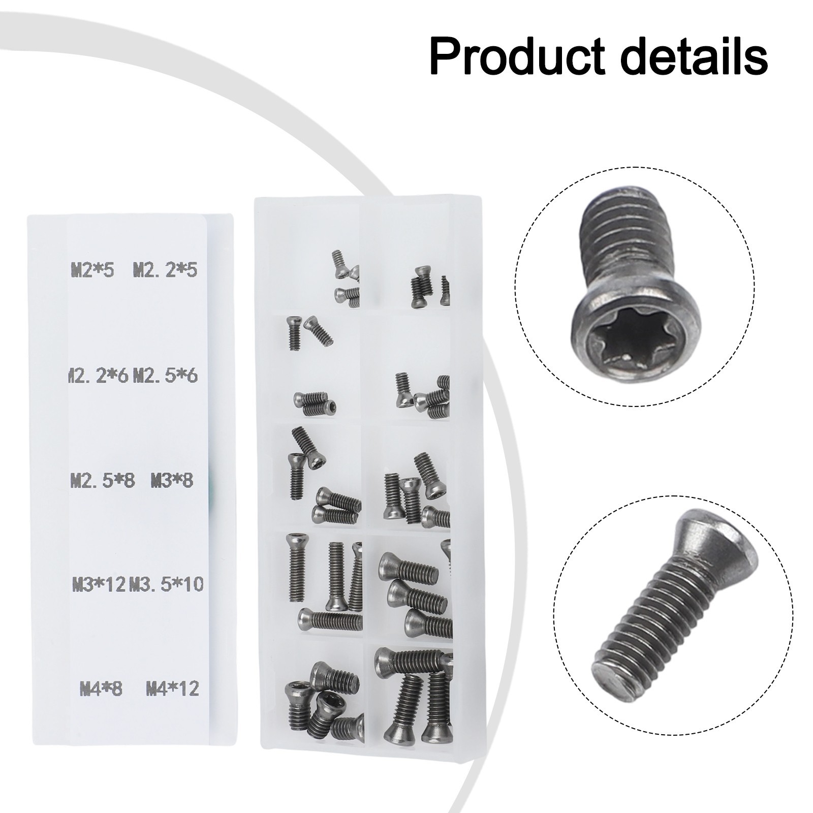 Screws Pack of 50 Designed for Securing Carbide Inserts on Tool Holders