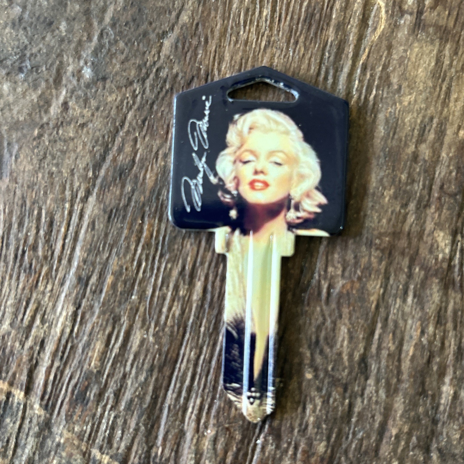 Marilyn Monroe Printed Schlage SC1 Uncut House Key Blank