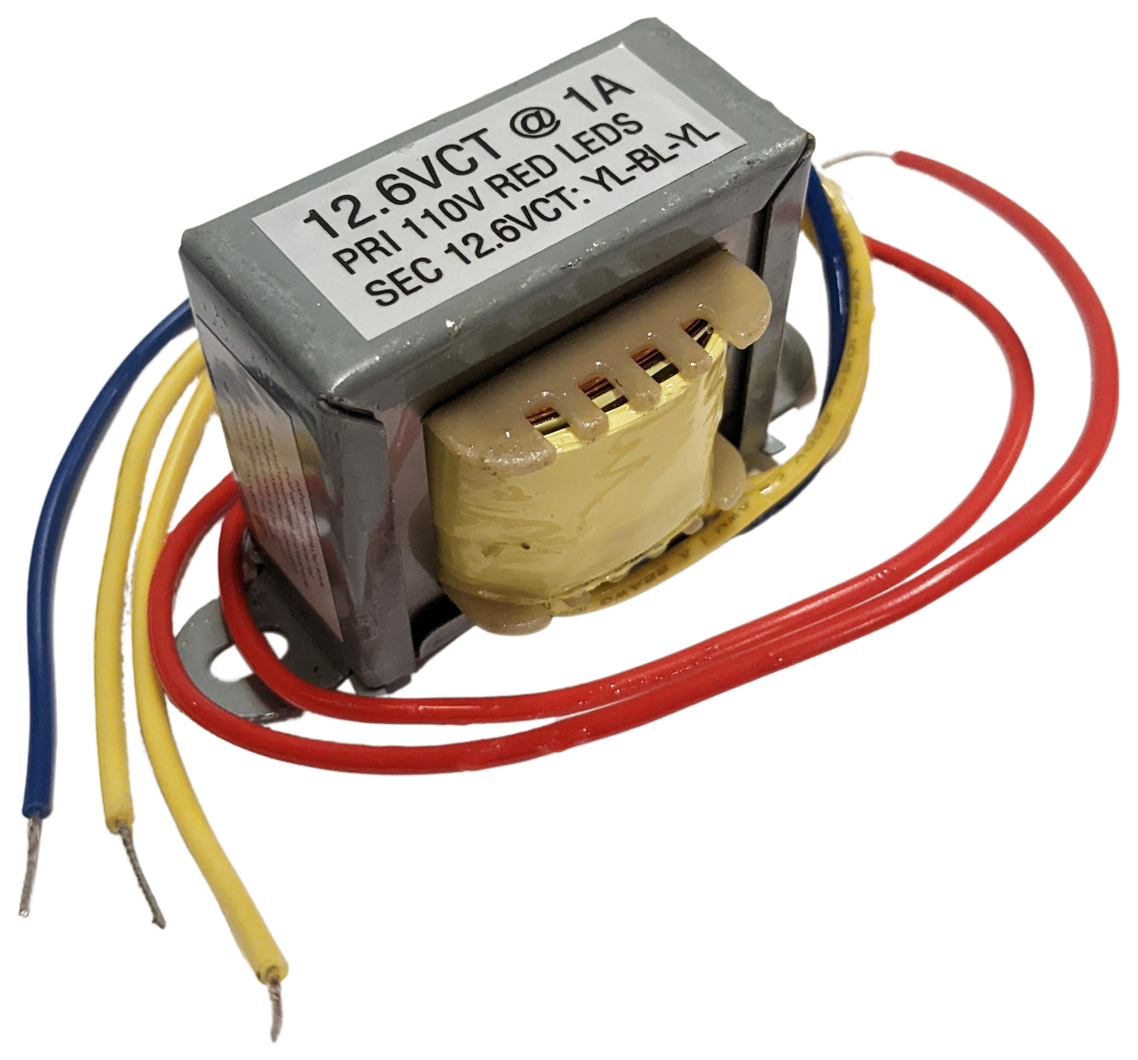 Power Transformer 12.6 VCT, 1A