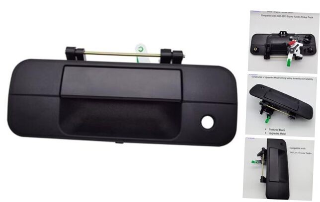 Tailgate Handle Assembly, Upgraded Metal - Compatible with 2007-2013 Toyota