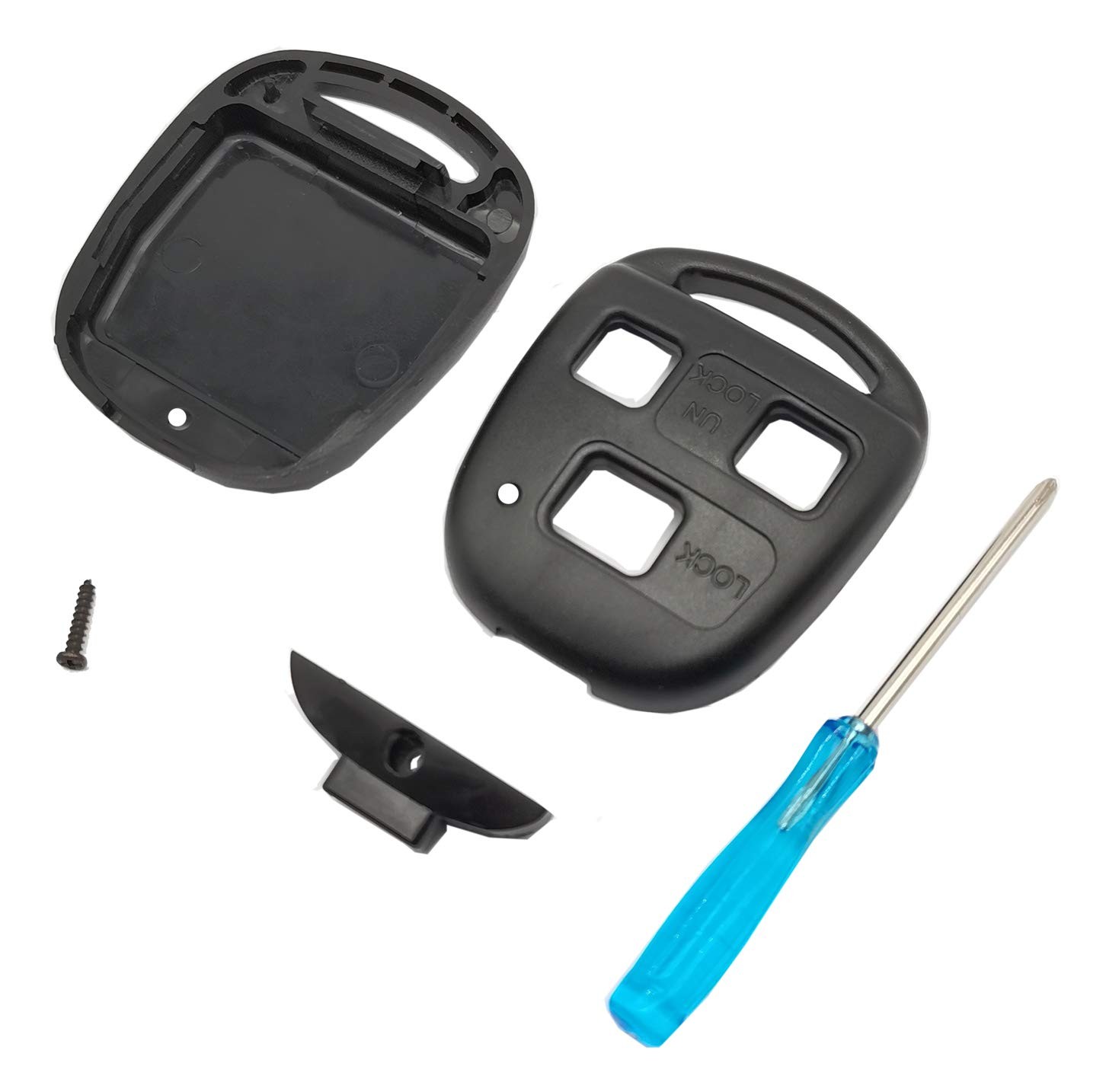 Upgraded Replacement Key Fob Keyless Entry Remote Shell Case fit for Lexus GS...