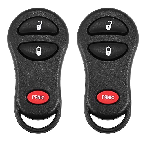 2pcs GQ43VT17T 315MHz Replacement Keyless Entry Remote Car Key Fob for Dodge