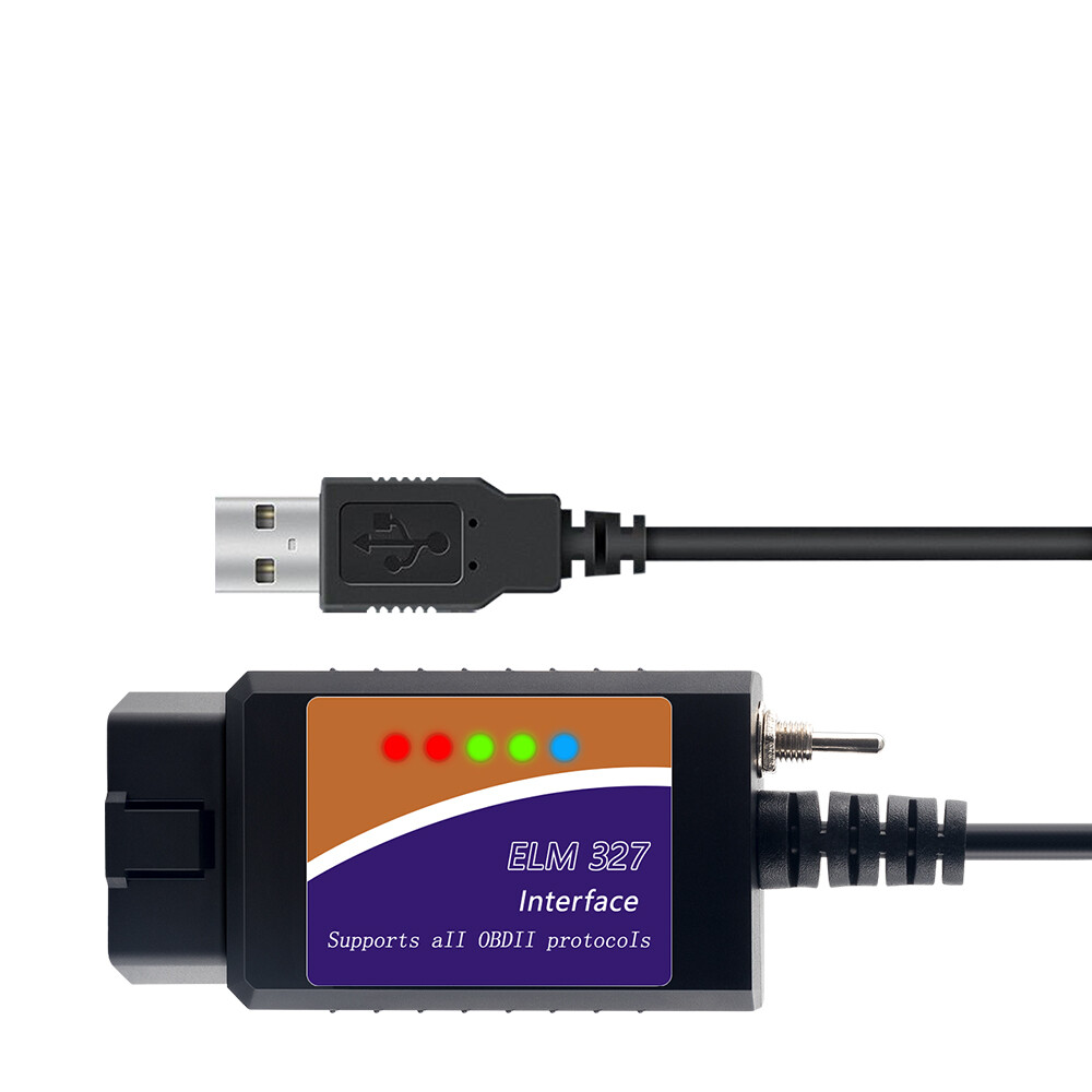 2024 FORScan ELM327 OBD2 Car Diagnostic Scanner Adapter USB Code Reader For Ford