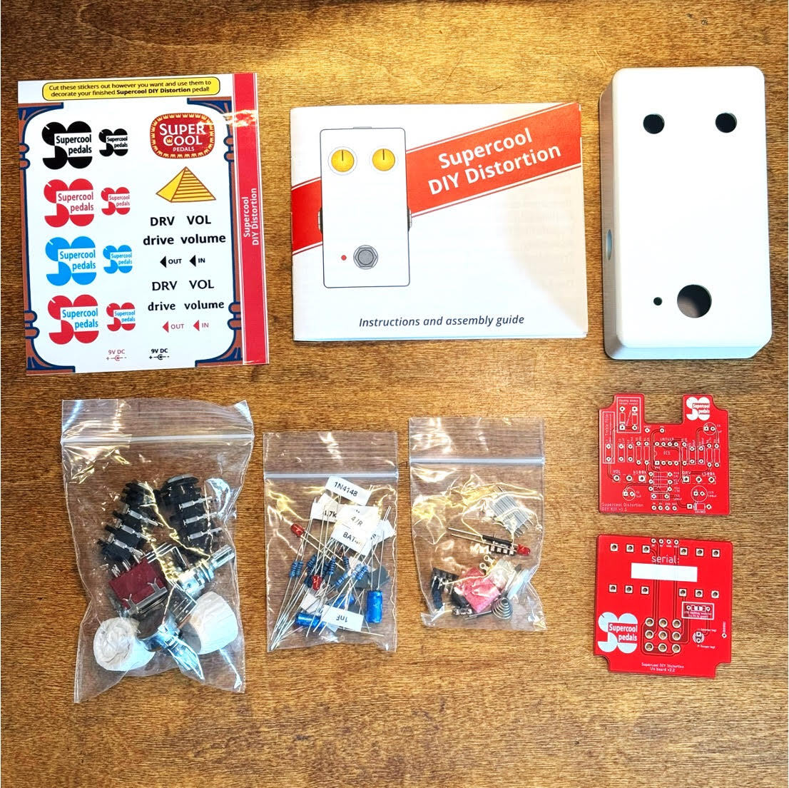 SuperCool Pedals DIY Distortion KIT