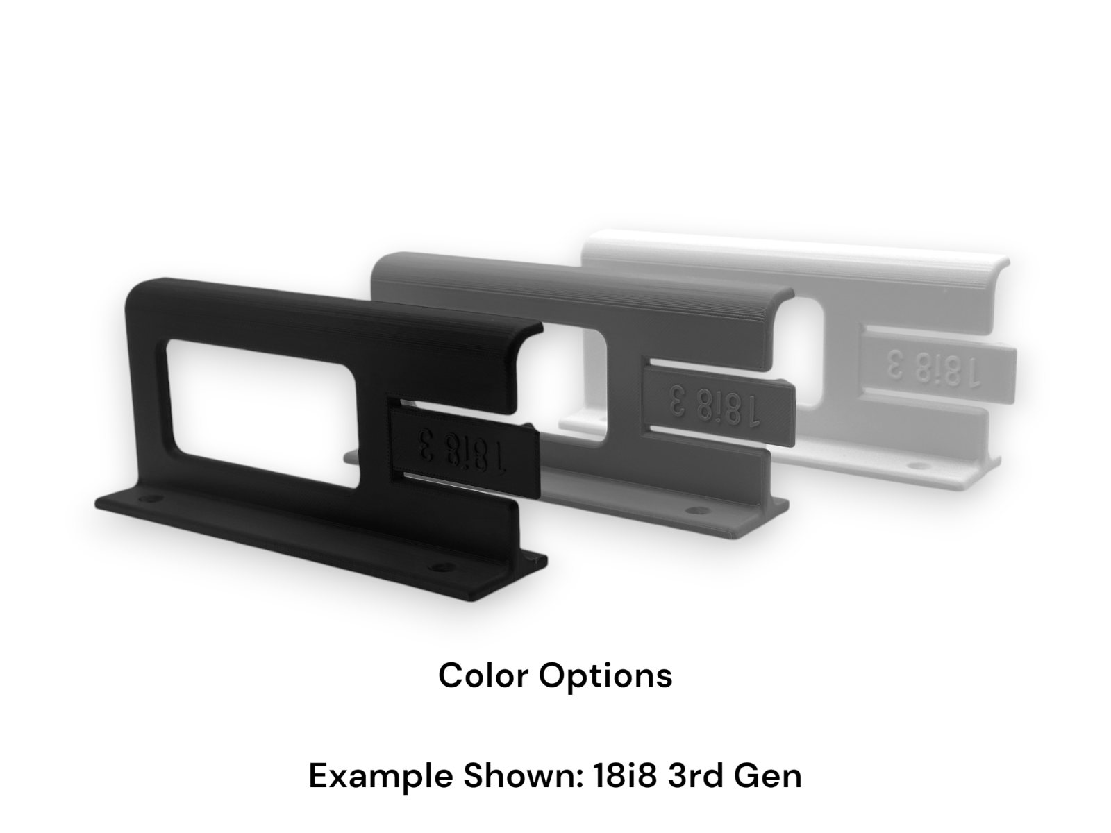 Desk Mount Kit for Anker Prime Charger 200w Version - Under Desk Mount Brackets