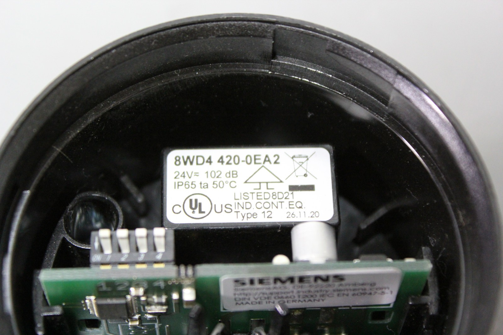 Siemens 8WD4 420-0EA2 Multi-Function Siren