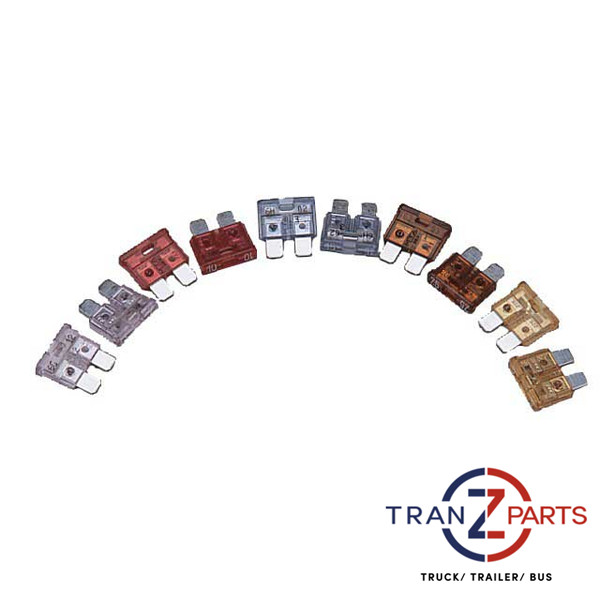 HIGH QUALITY 50PK of 10A (AMP) STD BLADE FUSE RED TRUCK/TRAILER/LORRY/HGV FUSES