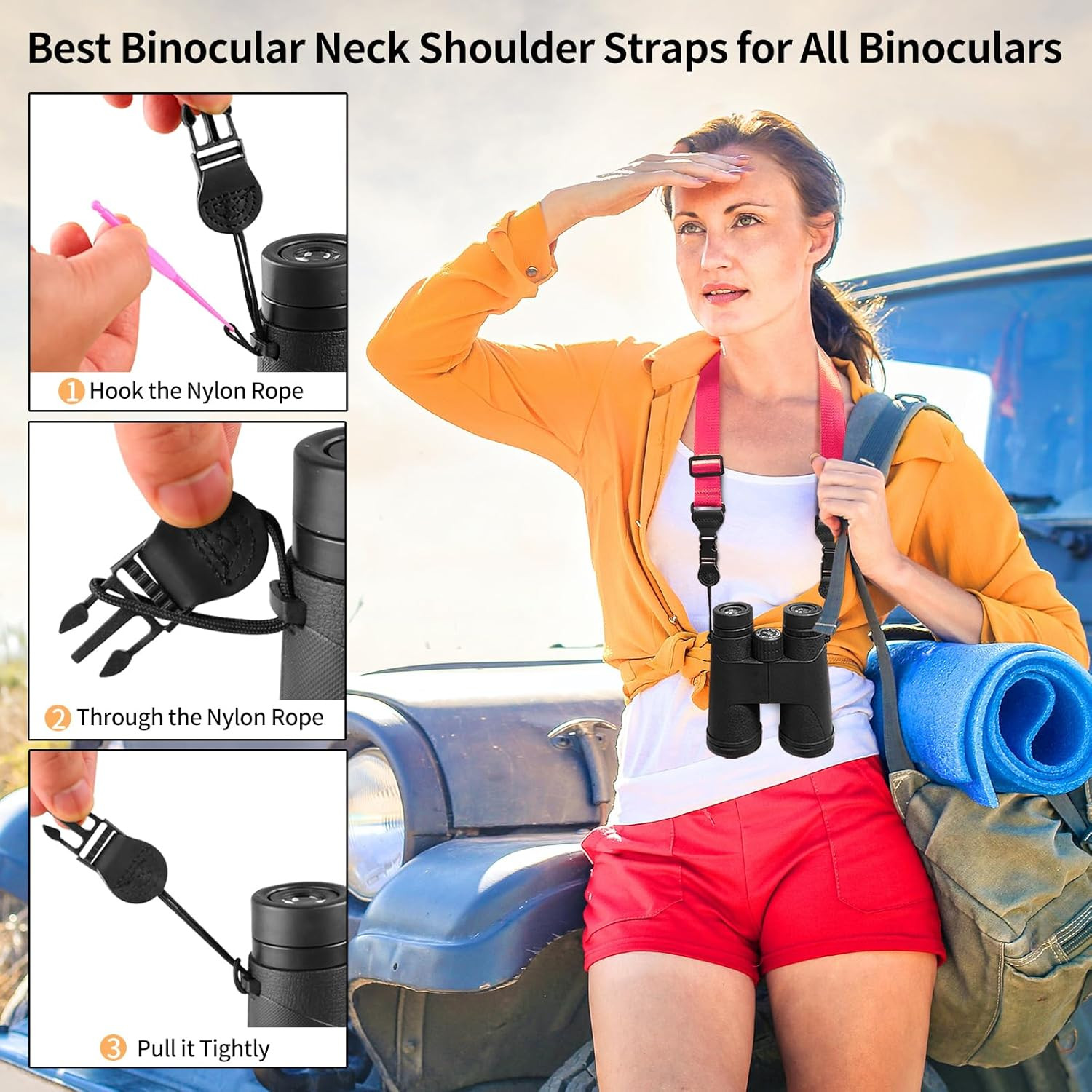 Nylon Ipad Strap, Adjustable Camera Neck Strap, Comfortable Shoulder Strap for I