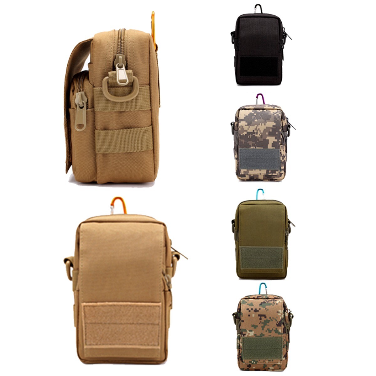 Outdoor Tactical Waist Pack Multipurpose Utility Waist Bag with Shoulder Strap