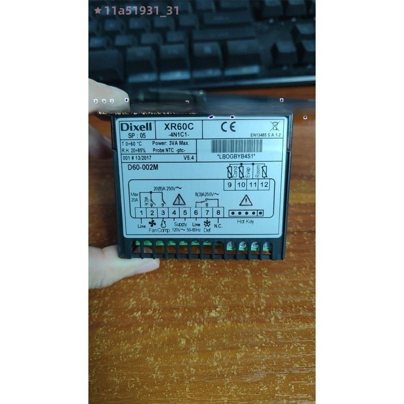 1PC NEW Dixell Xr60C Temperature Control XR60C-4N1C1 T8271 FREE SHIPPING