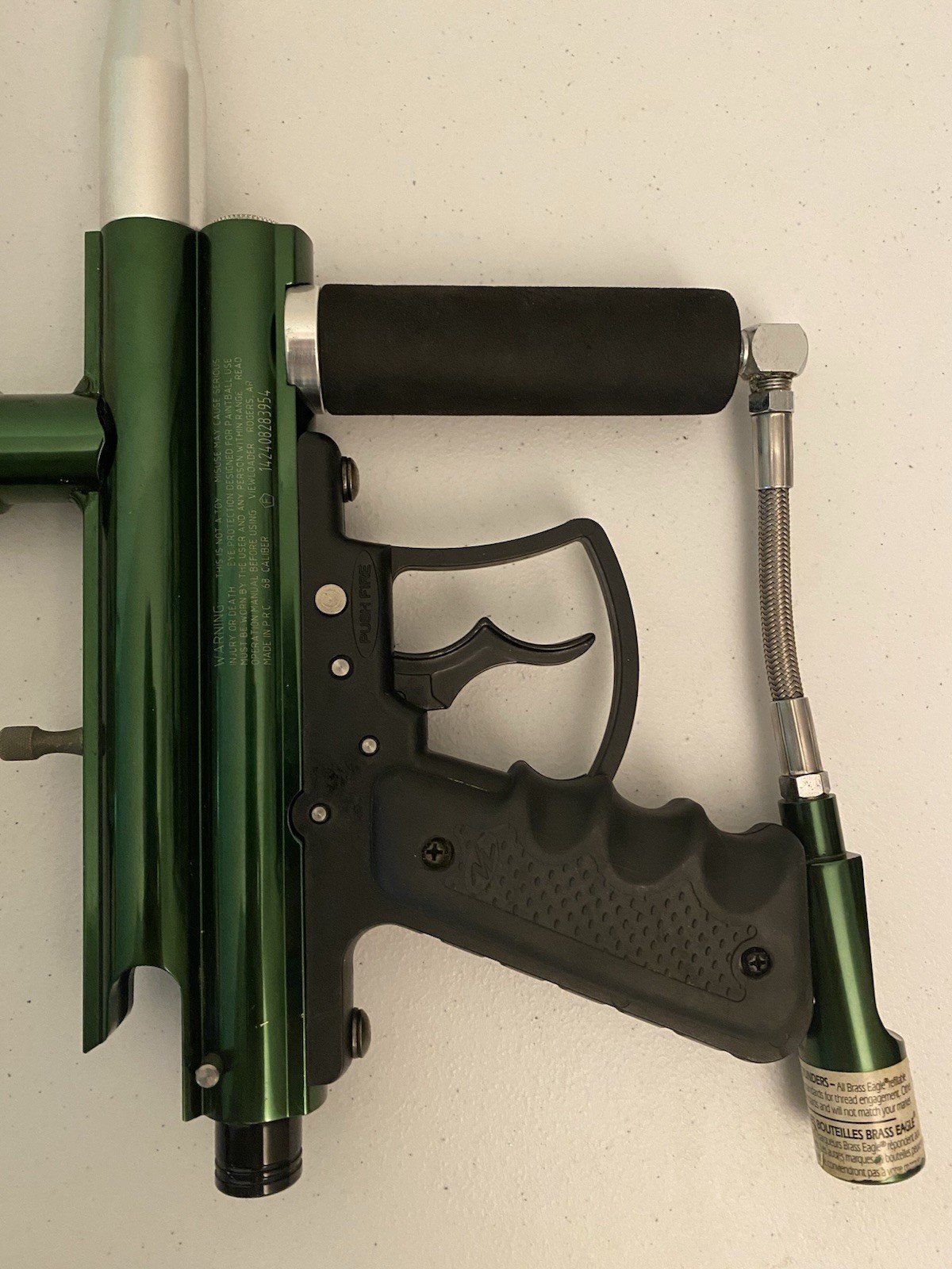VL Triad Paintball Gun Green - Great Condition - UNTESTED