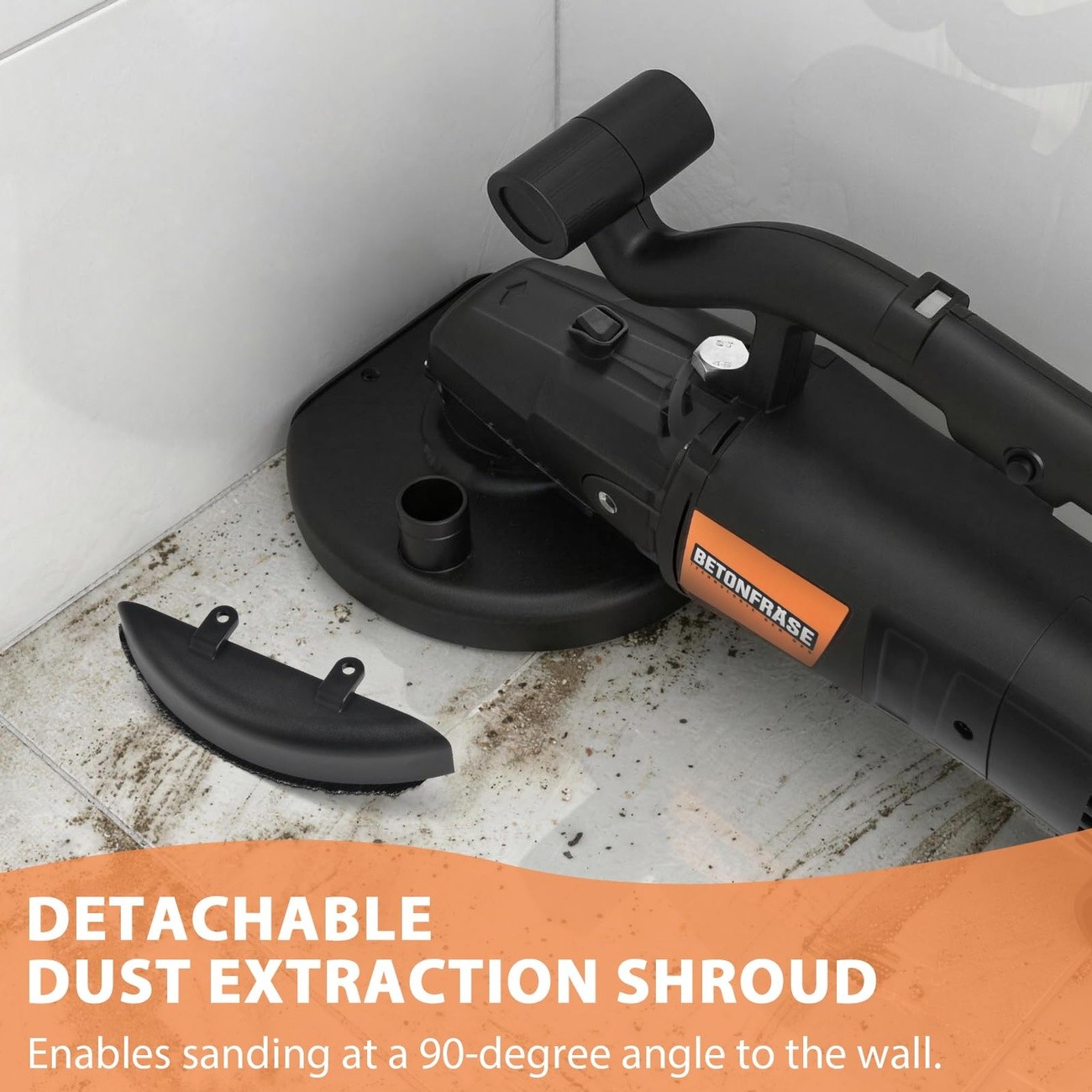 7 Inch Concrete Grinder 3800W Floor Machine