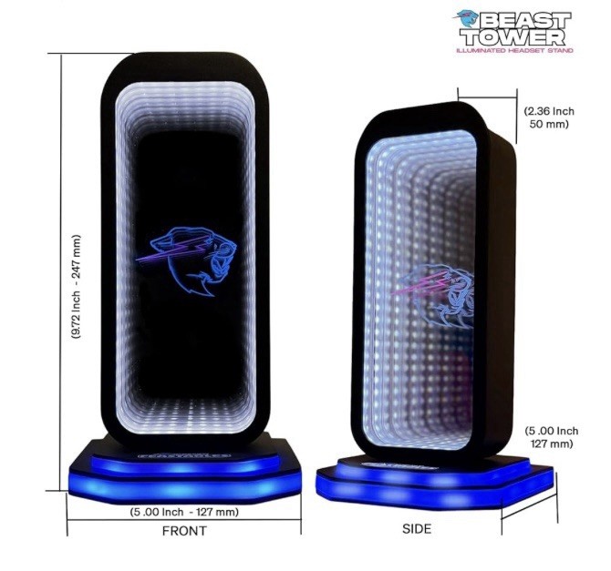 (Mr Beast) Beast Tower Headset Stand