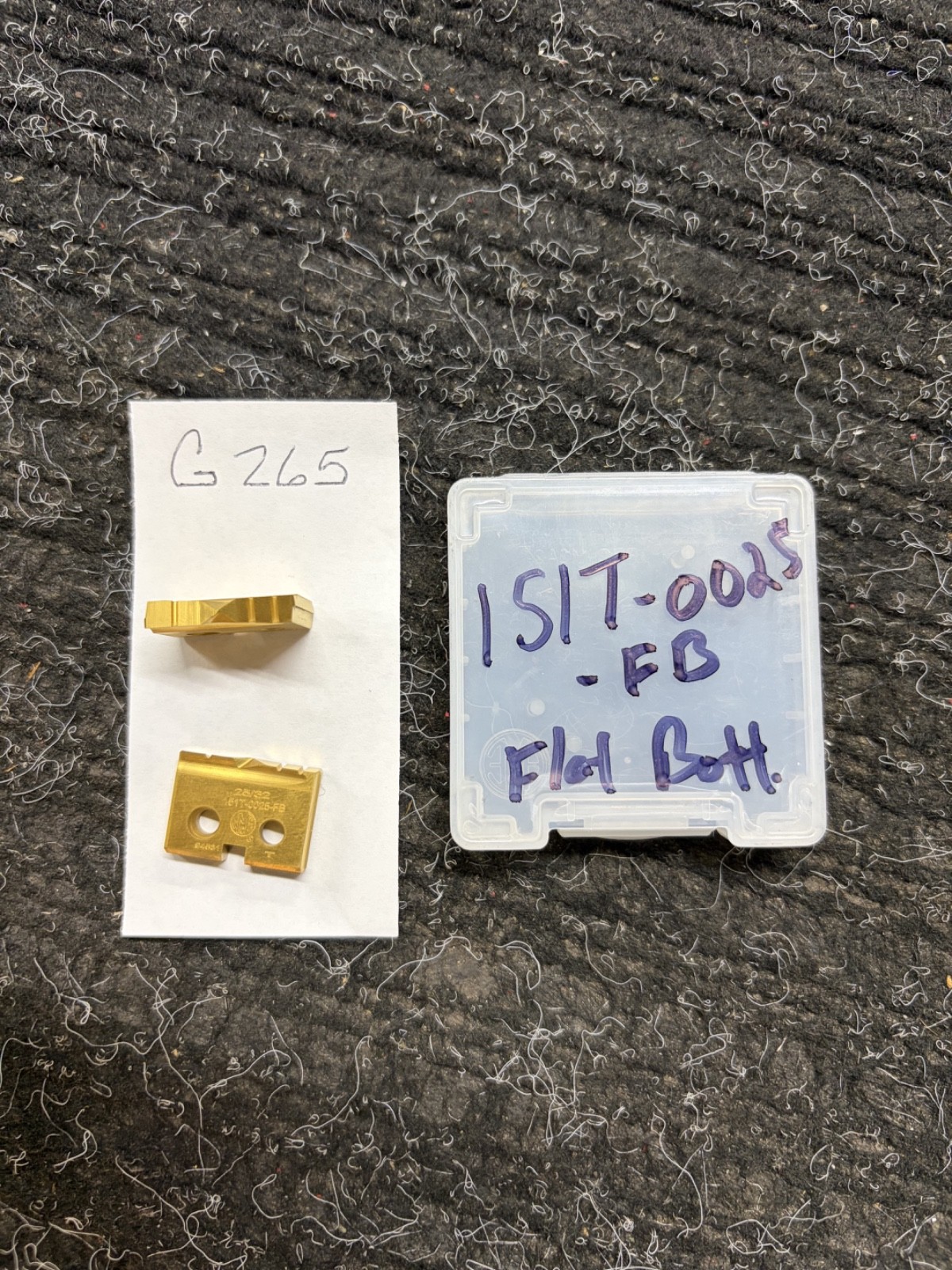 2 NEW 25/32" AMEC ALLIED SPADE DRILL INSERT BIT 151T-0025-FB.  #1 T-A. {G265}