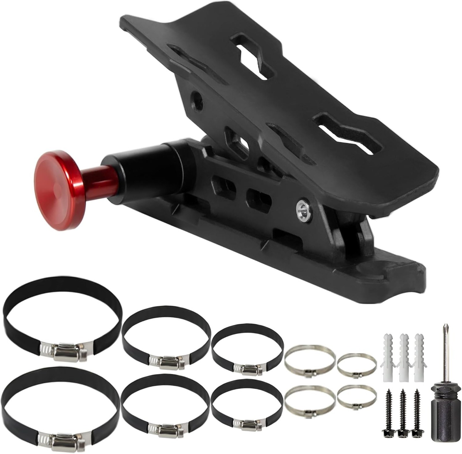 Fire Extinguisher Mount Universal Fit with Quick Release Clamps for Roll Bar