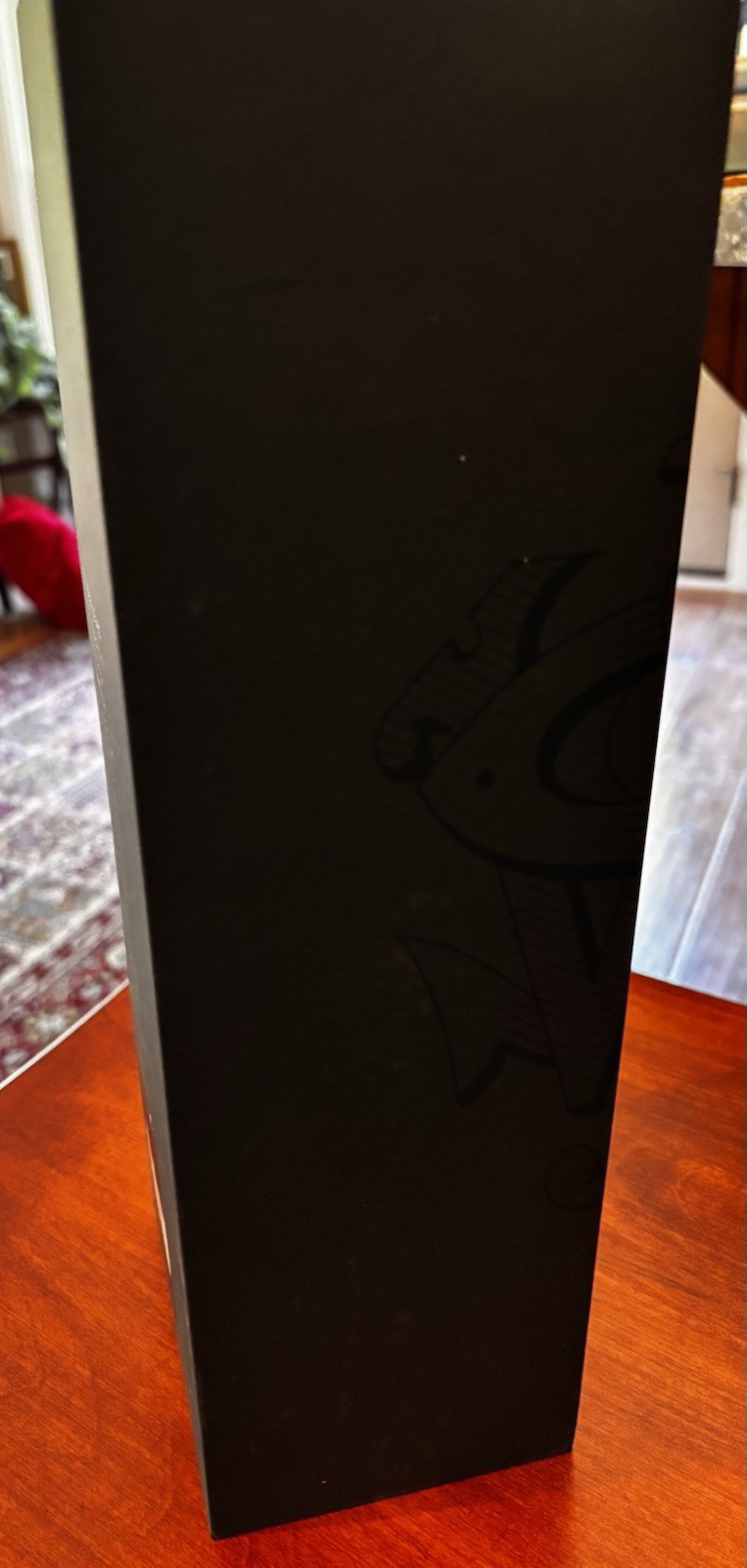 Johnnie Walker Blue Label 750ml Empty Bottle and Box Decanter Display