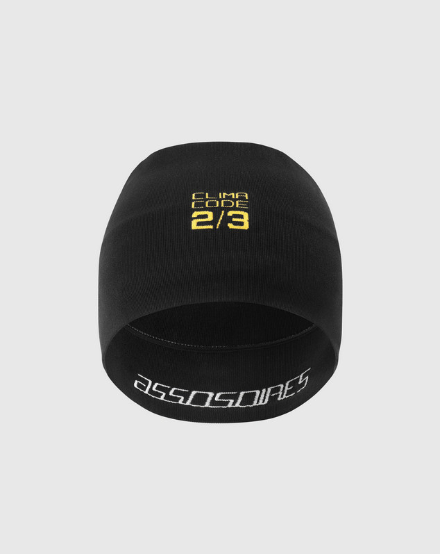 Assos Spring Fall Headband schwarzes Stirnband