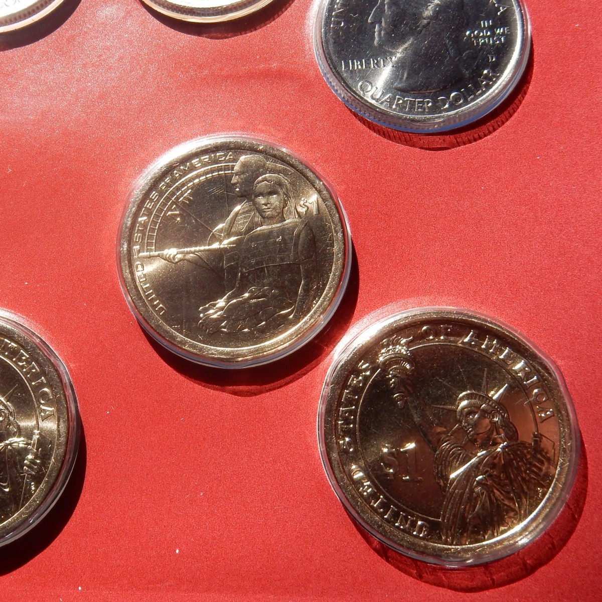 2014 Uncirculated Coin Set 🪙 DENVER Mint 1¢ through $1 - $6.91 Face Value