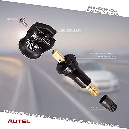 MX-Sensor - Programmable TPMS Sensor (315MHz + 433MHz) - Rubber Stem, Press
