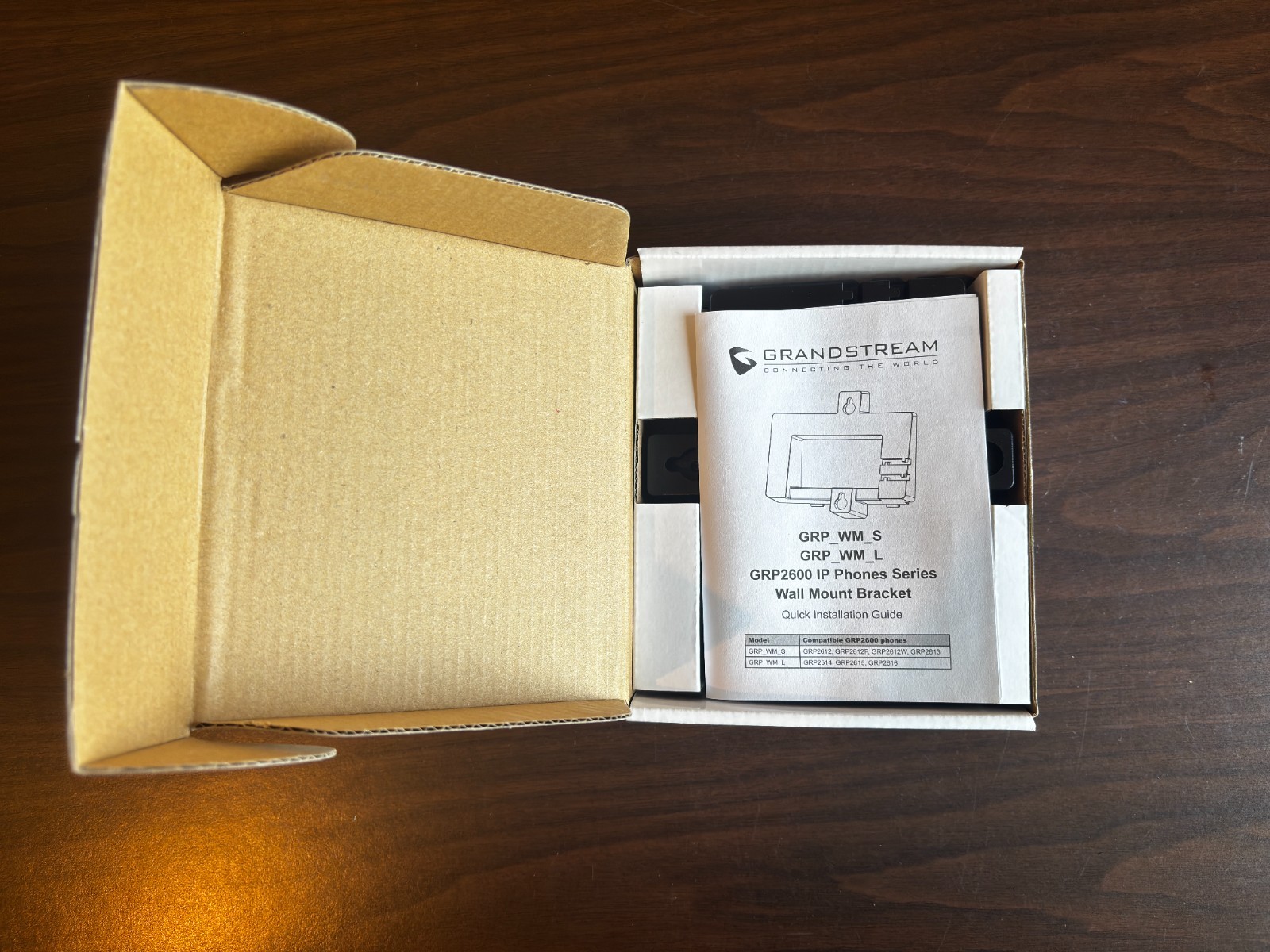Grandstream GRP_WM_L Wall Mount Bracket - New Sealed