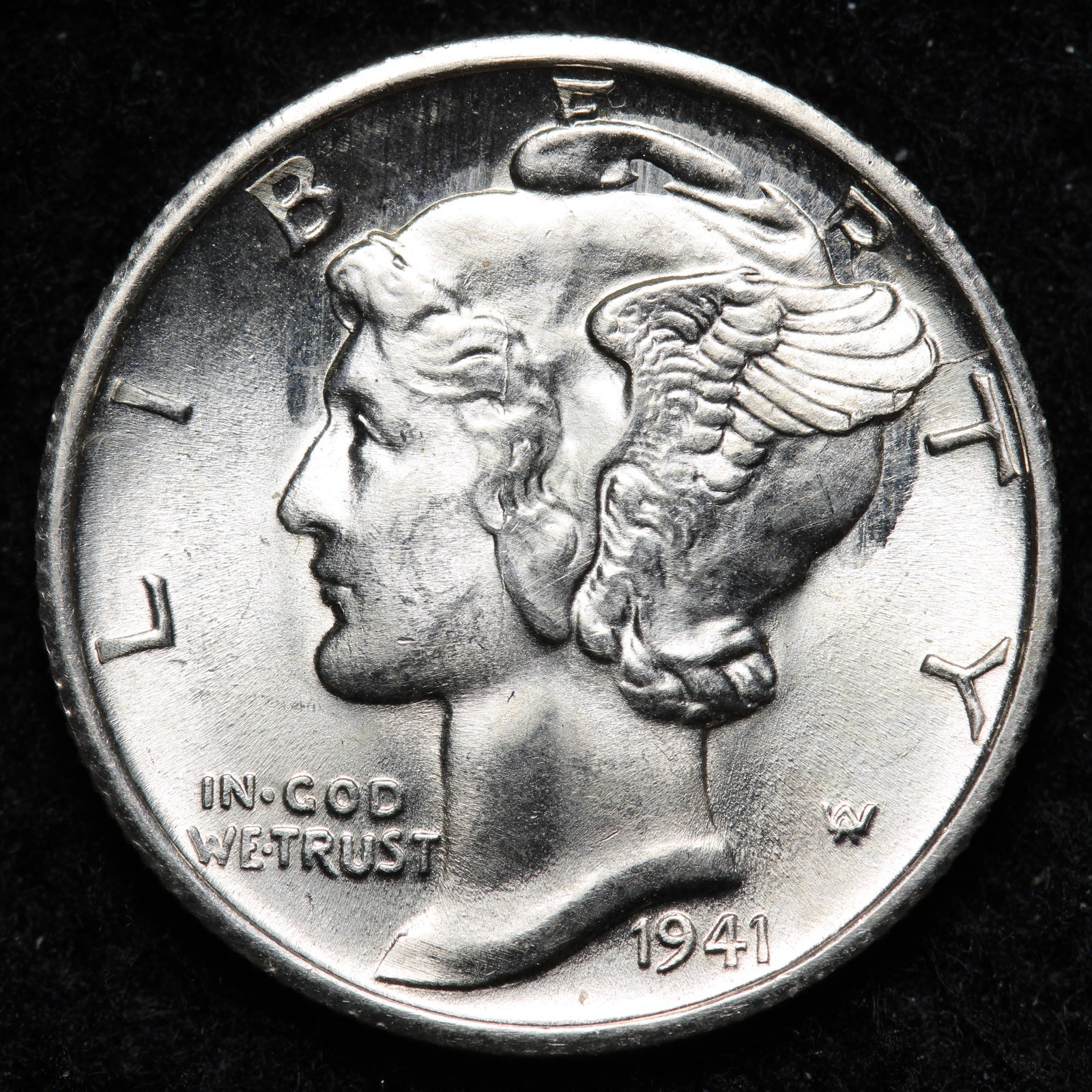 1941-S Mercury Silver Dime BU *UNCIRCULATED* MS E241 YSCC