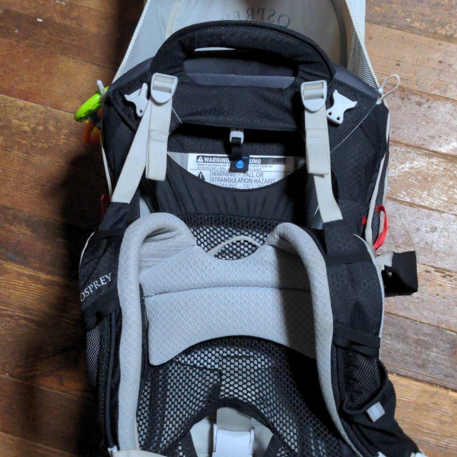 Osprey Black Poco Plus Hiking Backpack for Infant & Toddler