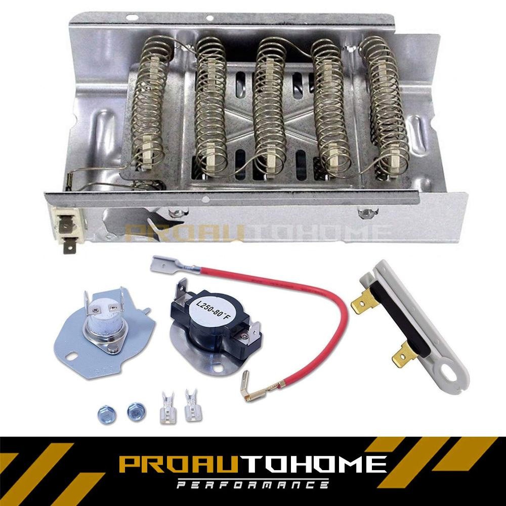 Dryer Heating Element 279838 & Fuse 279816 3392519