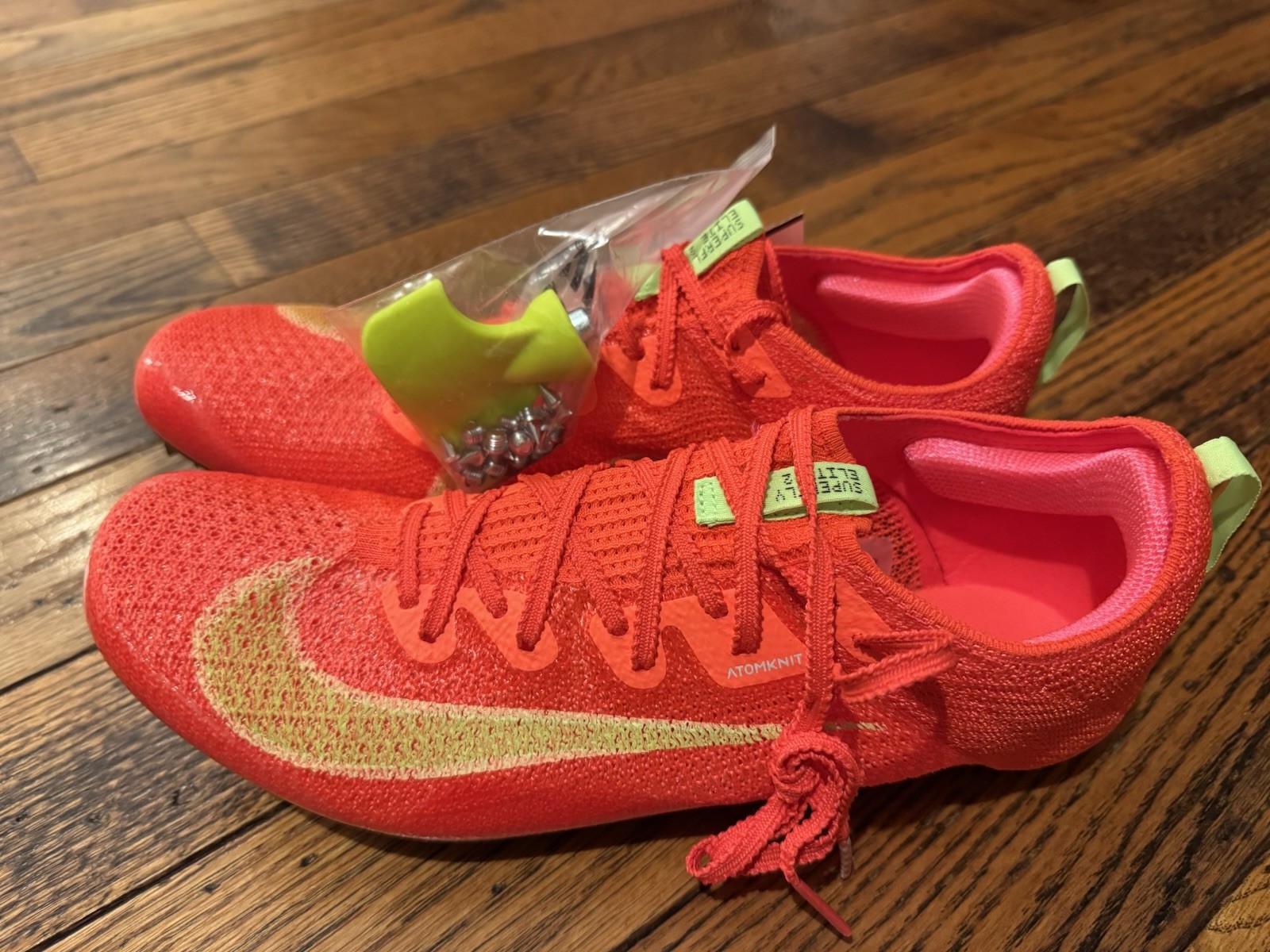 Nike Zoom Superfly Elite 2 Mens 6 (Womens Sz 7.5) Sprint Spikes FZ9662-600 NEW