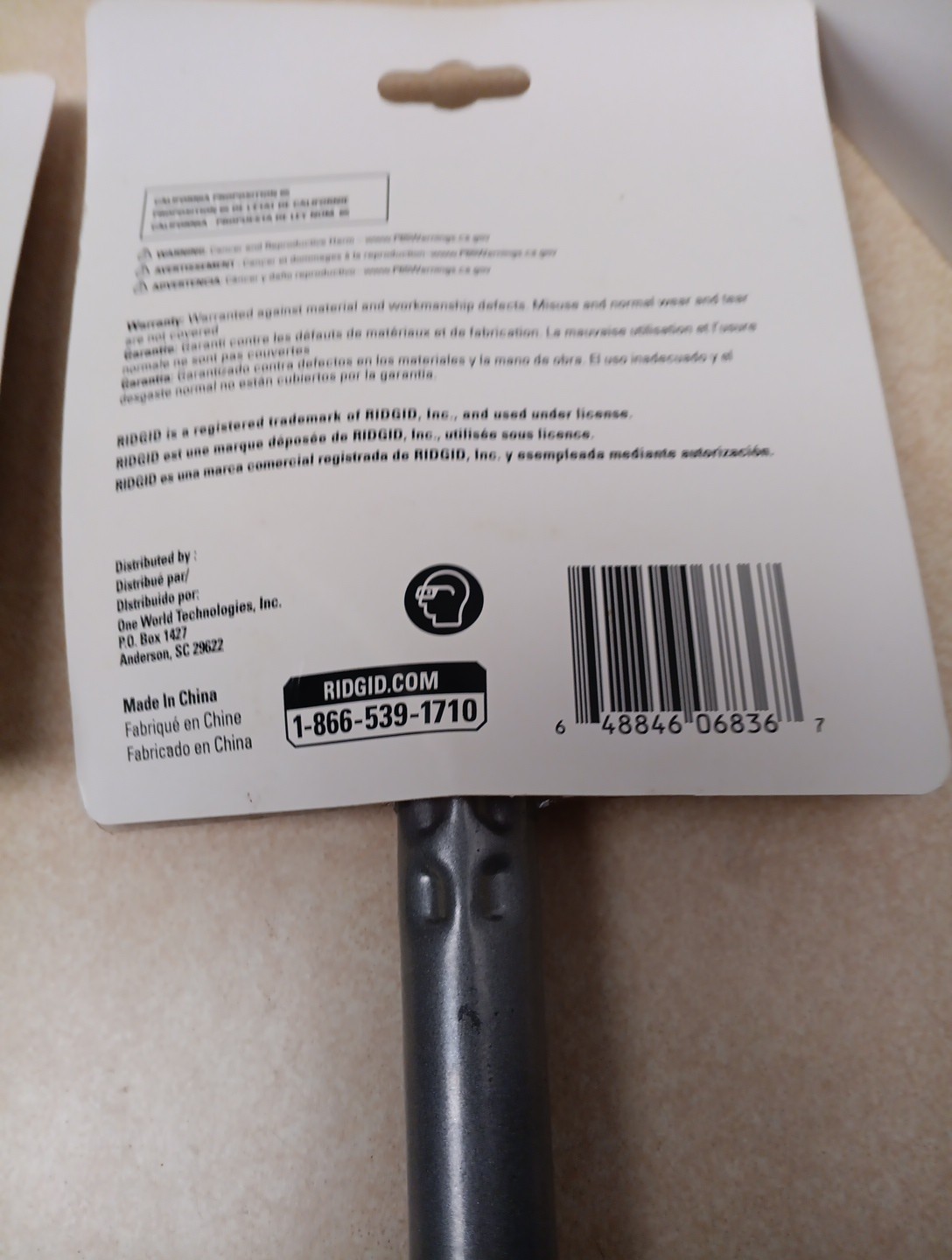 Ridgid FT5001 4'' Razor Blade Floor & Wall Scraper window flat knife tool x2