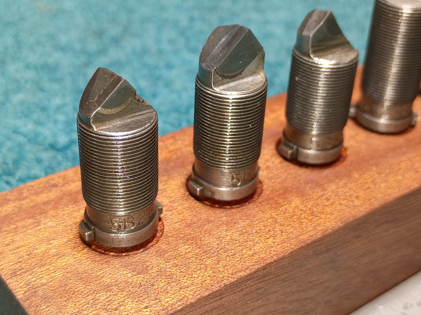 Devlieg 1/2" Assorted Carbide Cartridge Lot 5A, 5B Series
