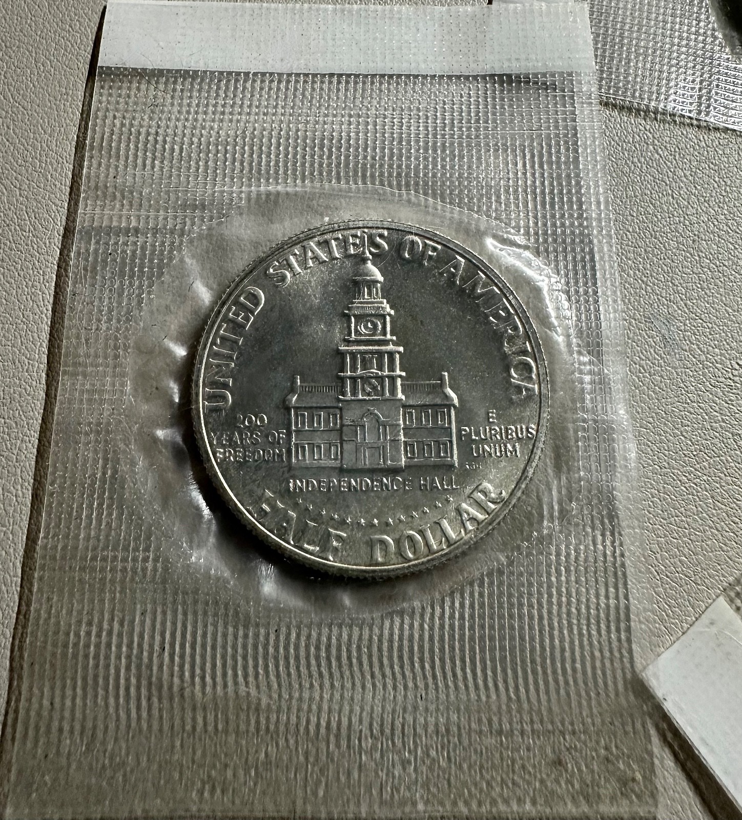 Silver 40% Kennedy Half Dollar Lot of (3) BU Coins In US Mint Cello Pack Lot