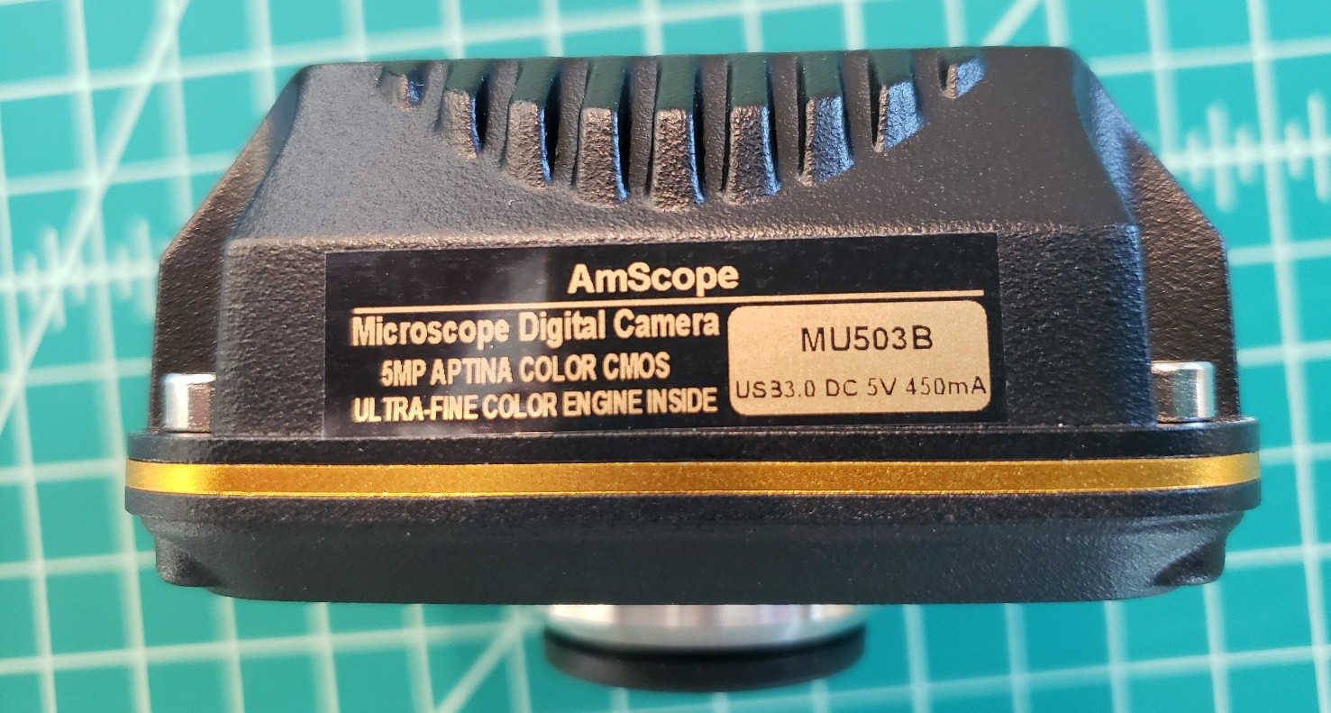 AmScope MU503B 5MP USB Microscope Camera MU503B - NO USB CABLE