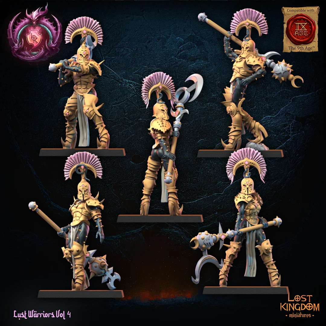 Lust Chosen - Resin Tabletop Miniature