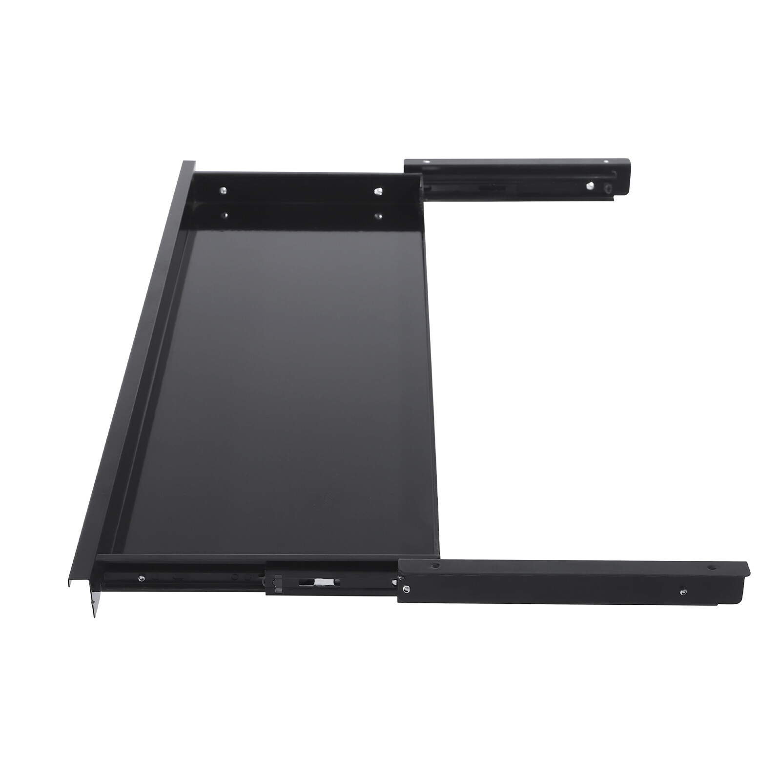 Sliding Pull-Out Drawer Under Desk Organizer for Space Saving Solutions