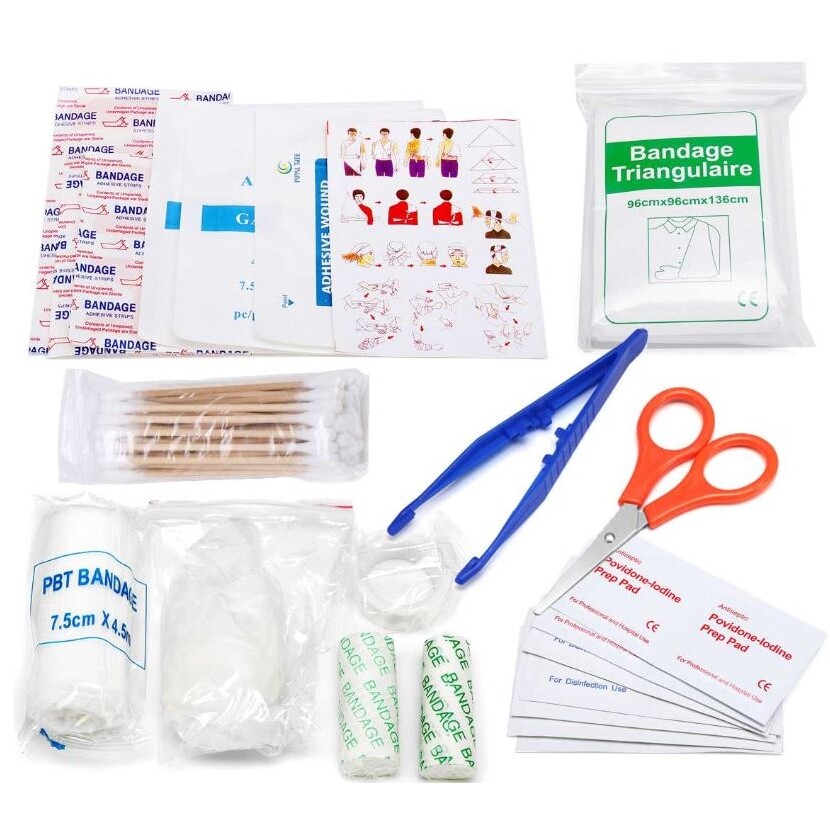 2 Person Emergency Kit/Survival Backpack for 72 Hours, Natural Disasters & More