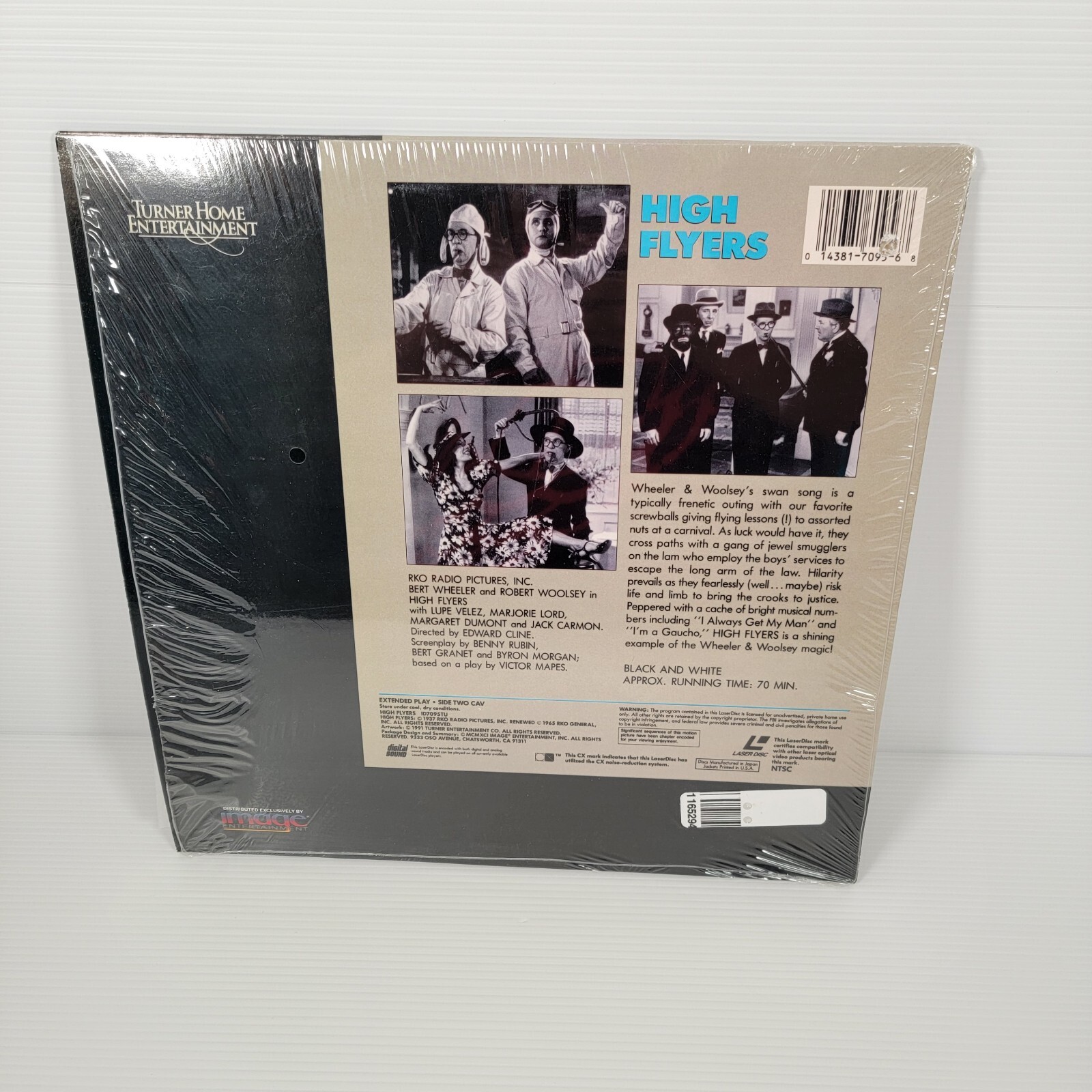 High Flyers - Laserdisc LD 1937 - Tested B2