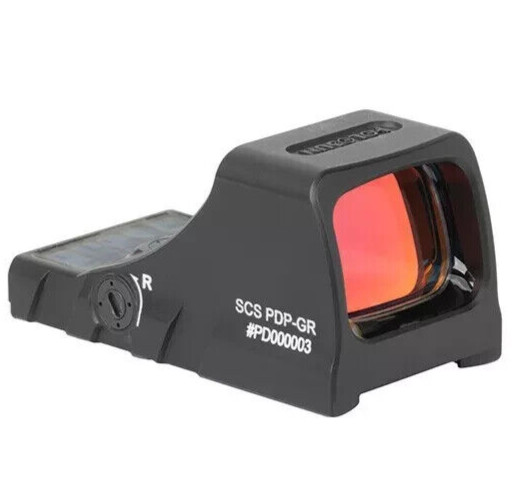 Holosun SCS-PDP-GR Solar Charging Green Multi-Reticle Reflex Sight