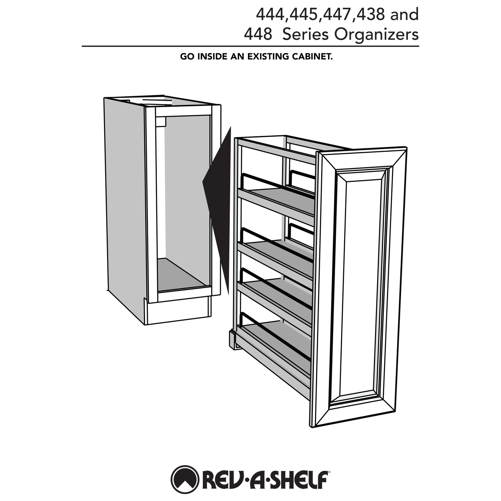Rev-A-Shelf 448-WC-5C 5-Inch Wood Pull Out Wall Storage Cabinet Organizer, Maple