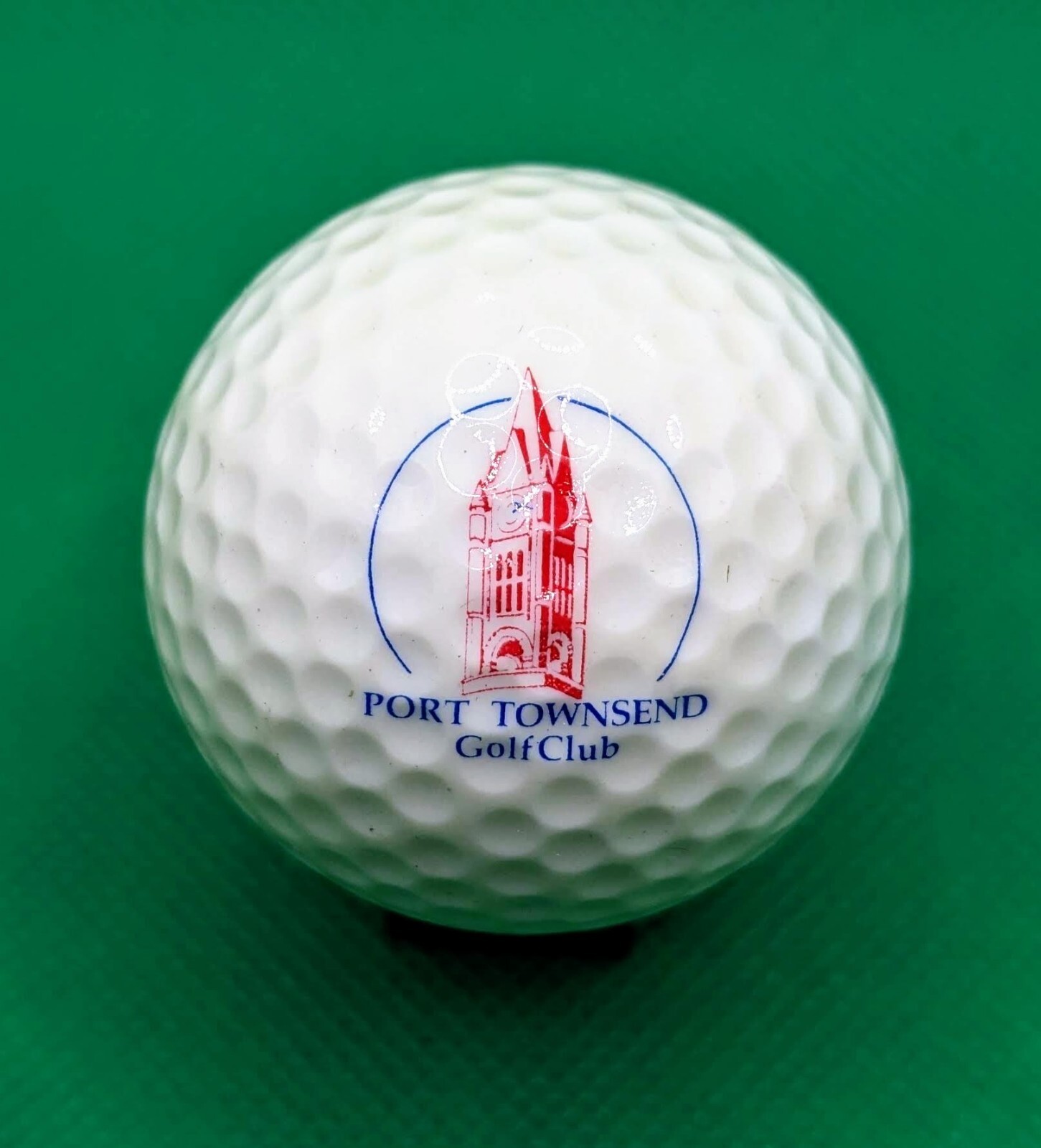 Vintage Port Townsend Golf Club logo golf ball (Townsend, Washington)