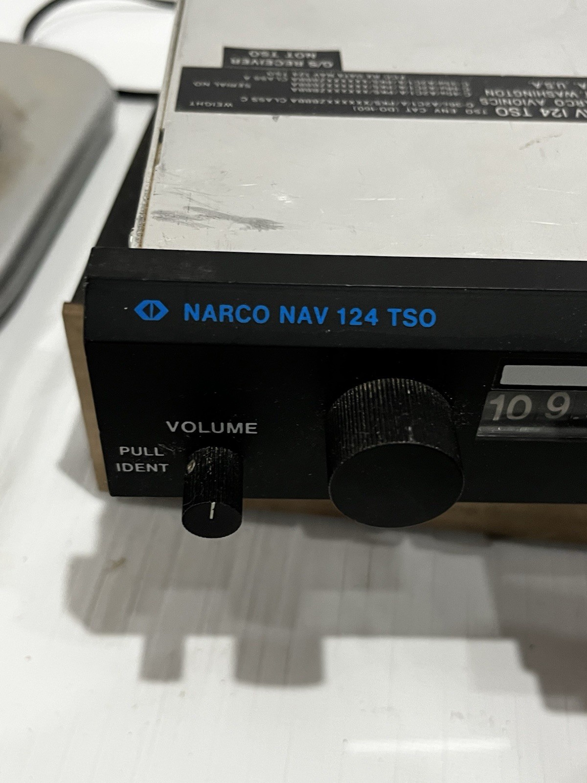 NARCO AVIONICS NAV 124 TSO NAVIGATION RECEIVER