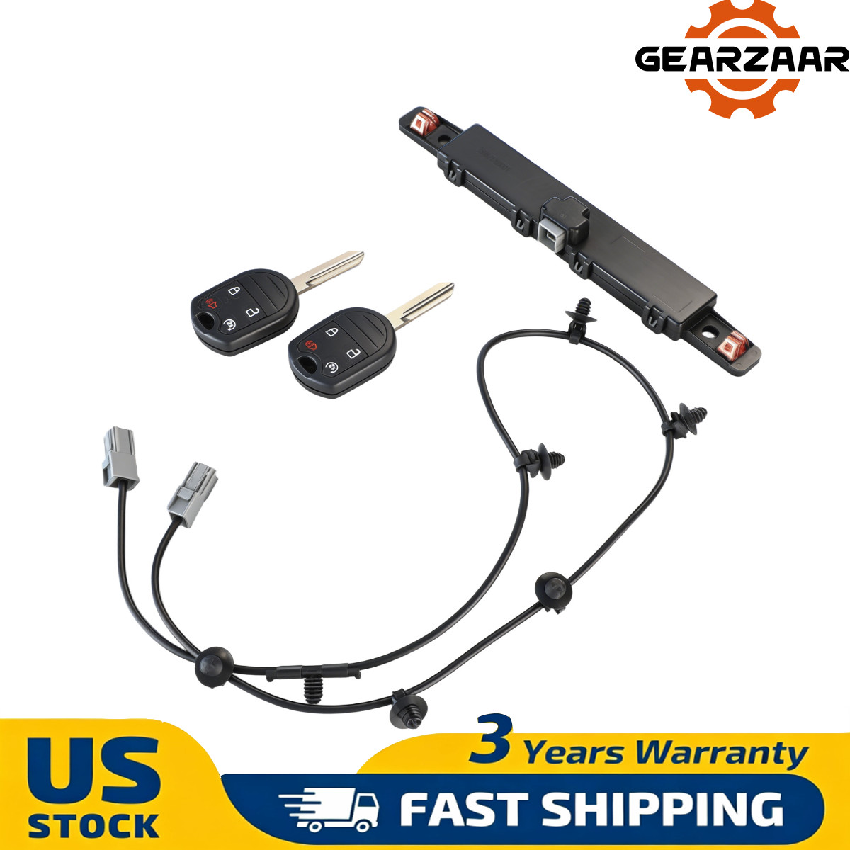 Remote Start Kit w/2 Keys for Ford F-150 2011-2016 F-250 F-350 BC3Z-19G364-A USA