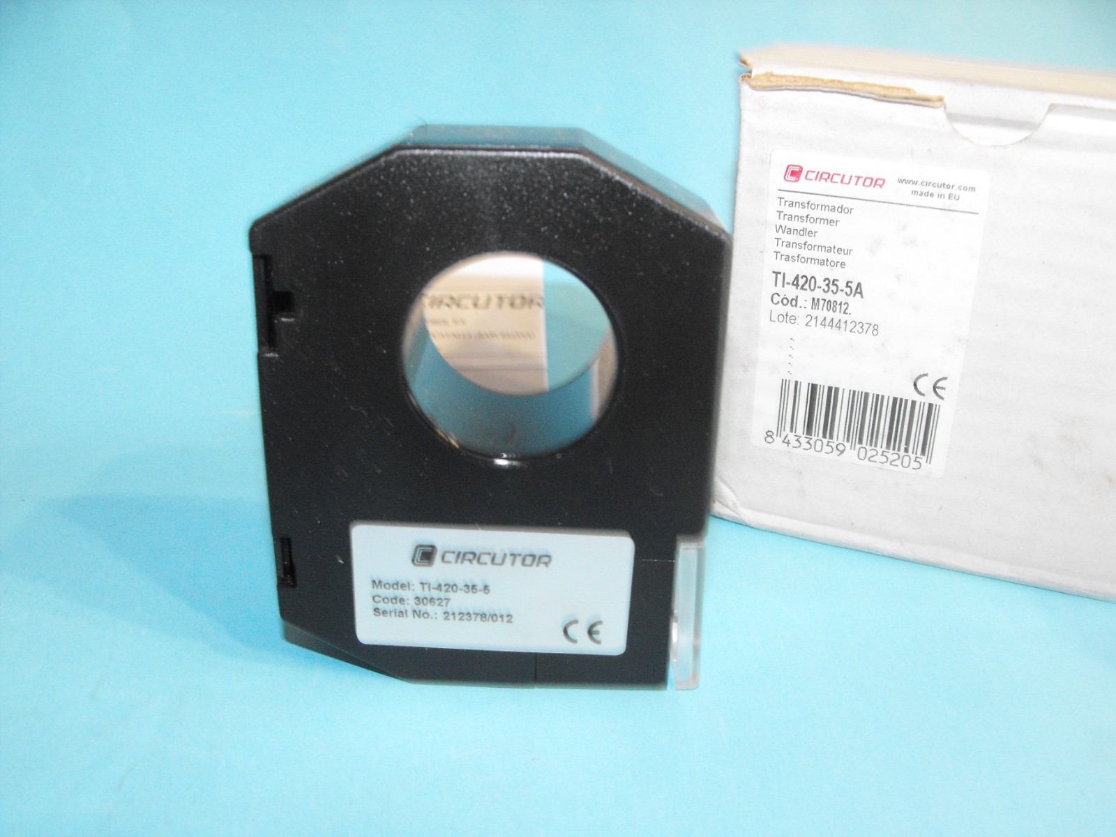 CIRCUTOR TI-420-35-5A.Transformer.COD M70812.NEW