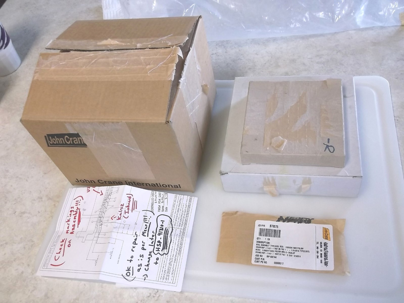 John Crane Inc. B76575 Assembly Seal Kit