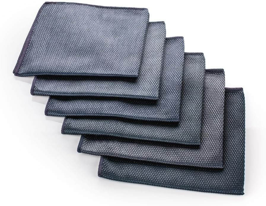 - Diamond Weave Glass & Window - Detailing Towels to Polish Mirrors & Chrome,